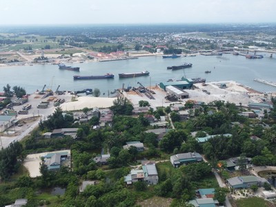 Khu vực Cảng biển Cửa Việt, tỉnh Quảng Trị.