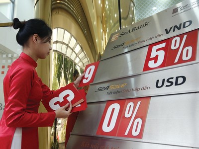 Tại SeABank, lãi suất tiền gửi kỳ hạn 12 tháng đạt 9%/năm cho khoản tiền gửi từ 800 triệu đồng trở lên