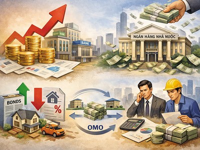 Lãi suất huy động tăng nóng, kéo theo chi phí vốn leo thang, tạo áp lực lớn lên doanh nghiệp và nền kinh tế