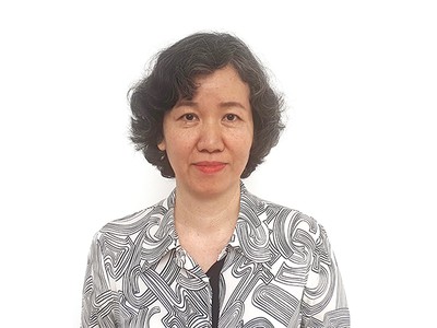 Bà Nguyễn Thị Mai Hạnh, Trưởng Ban Hệ thống tài khoản quốc gia, Cục Thống kê (Bộ Tài chính) 