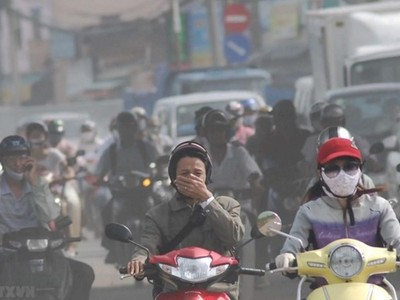 Nhức nhối ô nhiễm không khí tại Hà Nội.