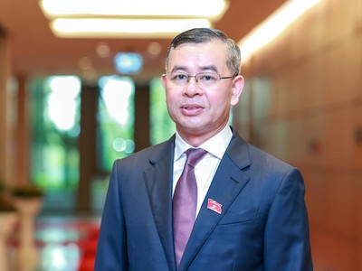 Tân Bộ trưởng Bộ Tài chính Ngô Văn Tuấn - Ảnh: Đức Thanh. 