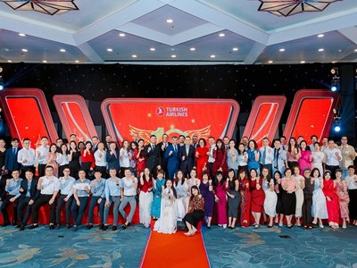 Đại biểu tại lễ kỷ niệm 10 năm Turkish Airlines tại Hà Nội.