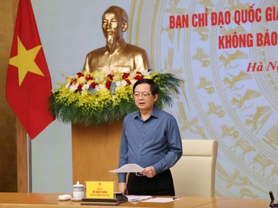 Phó Thủ tướng Hồ Quốc Dũng chủ trì phiên họp lần thứ 34 của Ban Chỉ đạo Quốc gia về chống khai thác IUU - Ảnh: VGP.