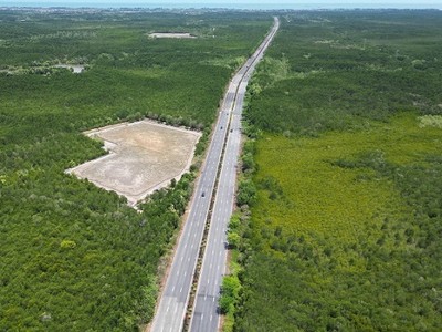 Tuyến đường Rừng Sác hiện đang có 6 làn xe, cho lưu thông 2 chiều. (Ảnh: Lê Toàn)