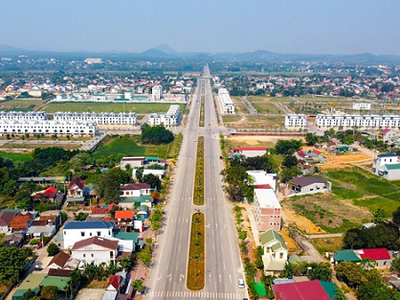 Một góc Đô thị Thái Hòa. Ảnh: Thành Cường, BNA.