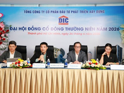 Tập đoàn DIC tổ chức thành công đại hội đồng cổ đông thường niên năm 2026