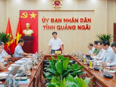 Lãnh đạo UBND tỉnh Quảng Ngãi chỉ đạo tháo gỡ Dự án Khu đô thị công nghiệp Dung Quất.
