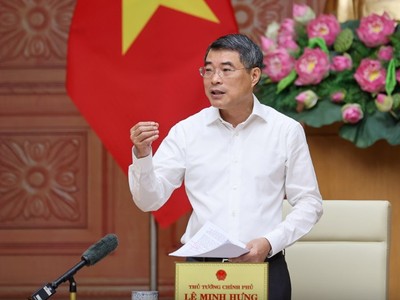 Thủ tướng Lê Minh Hưng làm việc với Ngân hàng Nhà nước Việt Nam 