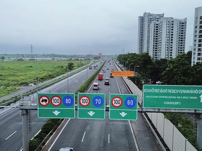 Một đoạn cao tốc Pháp Vân - Cầu Giẽ do Công ty Phương Thành đầu tư, vận hành khai thác.