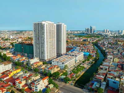 Hải Phòng đặt mục tiêu đến năm 2030, tăng thêm hơn 5 triệu m2 sàn nhà ở xã hội dành cho người thu nhập thấp và công nhân. Ảnh: Đàm Thanh
