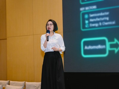 Bà Đoàn Thị Hà, Phó Tổng Giám Đốc Ngành hàng Tự Động Hóa Công Nghiệp Schneider Electric