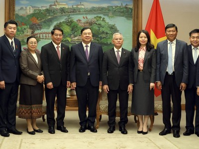Thúc đẩy các dự án Việt Nam - Lào tại Viêng Chăn 