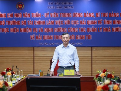 Bộ trưởng Ngô Văn Tuấn: Hải quan phải đẩy mạnh cải cách thể chế và chuyển đổi số 
