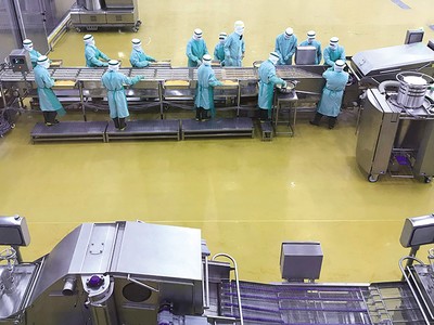 Sản xuất trong nhà máy của C.P. Group tại Việt Nam. Ảnh: Lê Toàn