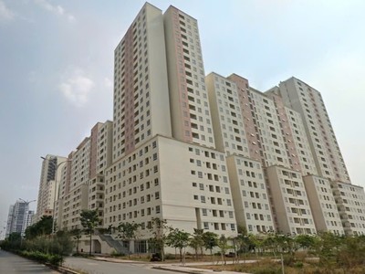 Một khu tái định cư bỏ hoang tại TP.HCM
