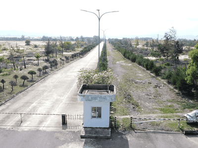 Khu công nghiệp Nhơn Hội - Khu B nằm trong Khu kinh tế Nhơn Hội. Ảnh: T.X. 