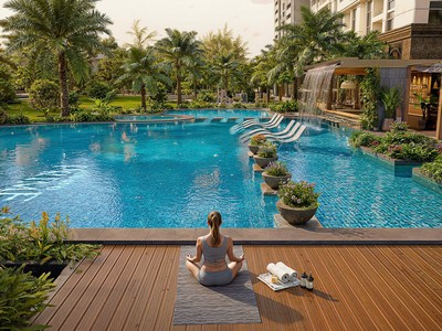 Căn hộ resort khu Nam Sài Gòn lấy trải nghiệm sống của cư dân làm trọng tâm phát triển