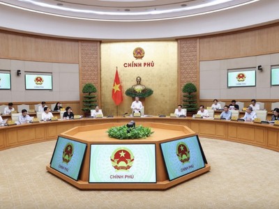 Thủ tướng Chính phủ Lê Minh Hưng chủ trì phiên họp Chính phủ thường kỳ tháng 5 năm 2026.