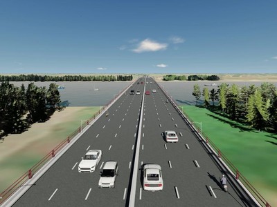 Xây dựng cầu Cửa Đại kết nối tỉnh Vĩnh Long với tỉnh Đồng Tháp vốn gần 4.565 tỷ đồng 