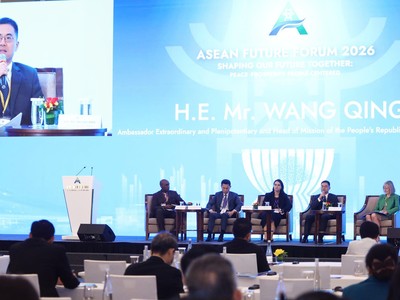 Phiên thảo luận với chủ đề thúc đẩy các sáng kiến của ASEAN về phòng ngừa xung đột. Ảnh: Đức Thanh.