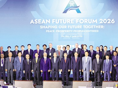 AFF 2026 tập trung thảo luận về xu hướng phát triển của ASEAN trong thế giới đang thay nhanh chưa từng có hiện nay. Ảnh: P.V