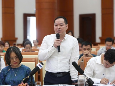 Ông Nguyễn Tiến Dũng, Phó vụ trưởng Vụ Ngân sách Nhà nước. Ảnh: Đức Minh.