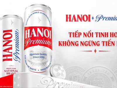 Hanoi Premium ra mắt diện mạo mới, khẳng định tinh thần “Tiếp nối tinh hoa, không ngừng tiến bước”