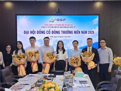 ĐHĐCĐ Gas Shipping (GSP): Đặt kế hoạch doanh thu 3.200 tỷ đồng năm 2026