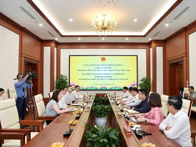 Hải Phòng sẵn sàng tạo mọi điều kiện thuận lợi cho các doanh nghiệp Hoa Kỳ đến hợp tác đầu tư