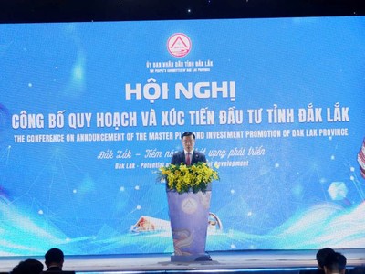 Hơn 1.000 đại biểu dự Hội nghị Công bố quy hoạch, xúc tiến đầu tư Đắk Lắk 2026 