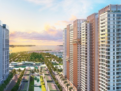Ban công căn hộ Sun Festo Town mở ra tầm nhìn khoáng đạt về cảnh quan thiên nhiên và nhịp sống sôi động tại Bãi Cháy. Ảnh minh họa: Sun Property.
