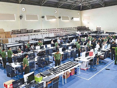 Một căn cứ tội phạm online chưa kịp vận hành bị Công an tỉnh Phú Thọ triệt phá tháng 6/2026