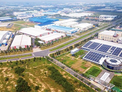 Bất động sản công nghiệp đang bước vào giai đoạn cạnh tranh bằng chất lượng hạ tầng (Ảnh: Lê Toàn)