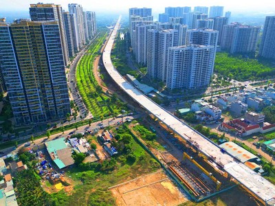 Nhà ở xã hội và nhà cho thuê sẽ không bị đẩy ra các khu vực xa trung tâm mà được tích hợp trong các khu đô thị hỗn hợp có trường học, nhà trẻ, cơ sở y tế, chợ, không gian văn hóa thể thao, cây xanh và kết nối giao thông công cộng. Ảnh: Lê Toàn.