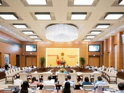 Phiên họp chiều 15/7 của Ủy ban Thường vụ Quốc hội.
