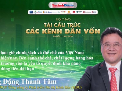 Chủ tịch KBC Đặng Thành Tâm: Chính sách mới hướng tới dòng vốn công nghệ cao và tăng trưởng xanh