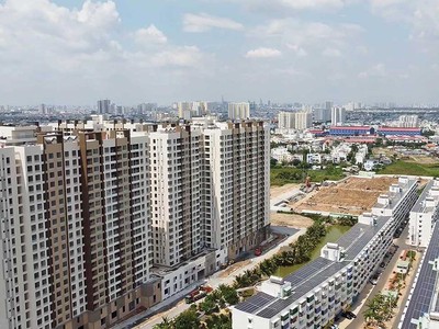 Dự án chung cư nhà ở xã hội của Công Ty TNHH TM XD Lê Thành (Ảnh: PV)