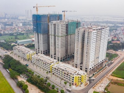 Hà Nội đẩy nhanh triển khai các dự án nhà ở xã hội nhằm đáp ứng nhu cầu an cư và thúc đẩy tăng trưởng kinh tế. (Ảnh minh họa)