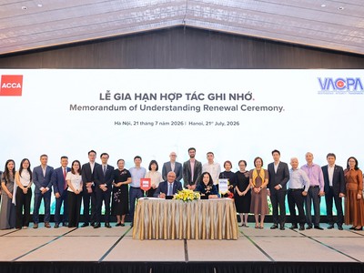 ACCA và VACPA gia hạn hợp tác, thúc đẩy minh bạch cho thị trường tài chính xanh 