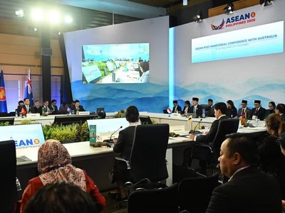 Đoàn Việt Nam tham dự Hội nghị Bộ trưởng Ngoại giao ASEAN-Australia. (Nguồn: ASEAN) 