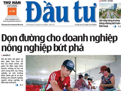 Báo Đầu tư số 59