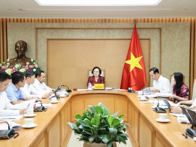 Phó Thủ tướng Phạm Thị Thanh Trà chủ trì cuộc họp - Ảnh: VGP.