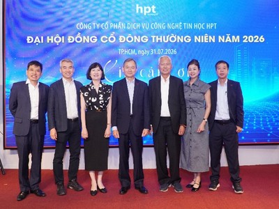 HPT hoàn thành vượt kế hoạch 2025, trả cổ tức 20% và tăng tốc chiến lược đột phá