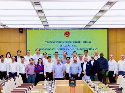 Hải Phòng thúc đẩy hợp tác đầu tư với doanh nghiệp, nhà đầu tư Hoa Kỳ 