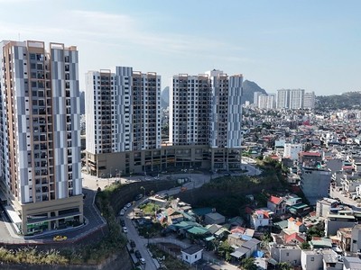 Dự án nhà ở xã hội Khu dân cư đồi Ngân hàng. Ảnh Tiến Dũng