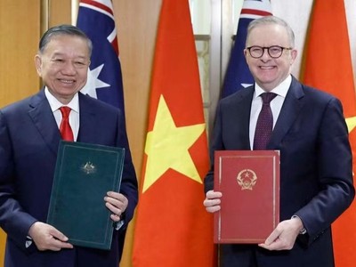 Tuyên bố chung về nâng cao sức chống chịu, thích ứng và phục hồi kinh tế Việt Nam - Australia 
