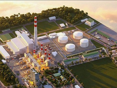 Phối cảnh Dự án Nhà máy điện khí LNG Hiệp Phước