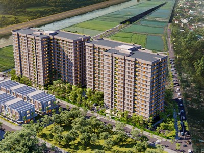 Phối cảnh Dự án Nhà ở xã hội trung tâm thành phố Đồng Hới, tỉnh Quảng Trị.