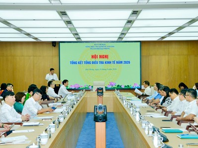 Hải Phòng hoàn thành tổng điều tra kinh tế năm 2026, xếp thứ 5 cả nước.